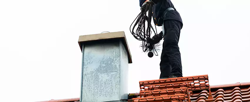 Chimney Brush Cleaning in Rowlett, Texas