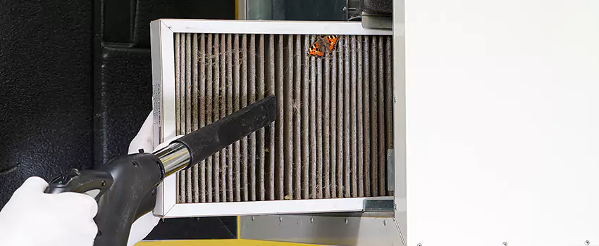 Clogged Air Duct Cleaning Process in Rowlett, TX