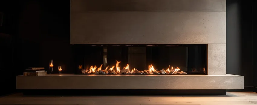 Gas Fireplace Ember Bed Design Services in Rowlett, Texas