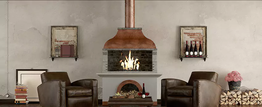Thelin Hearth Products Providence Pellet Insert Fireplace Installation in Rowlett, TX