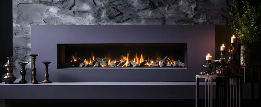 Ember Bed for Ventless Gas Fireplace in Rowlett, TX